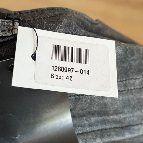 Isabel Marant Etoile Fiali leather midi skirt NWT Size 42 / 10 Lamb Leather - Picture 11 of 12